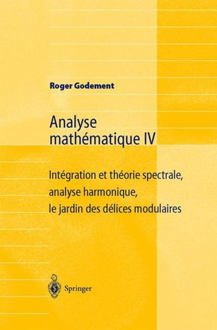 Analyse mathématique IV