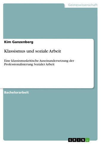 Klassismus und soziale Arbeit