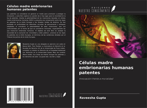 Células madre embrionarias humanas patentes