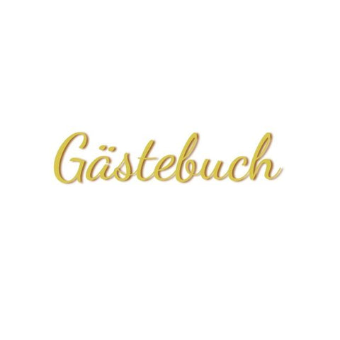 Gästebuch mit 100 Seiten - Weiß