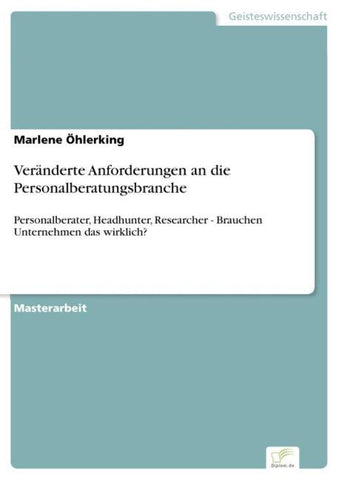 Veränderte Anforderungen an die Personalberatungsbranche