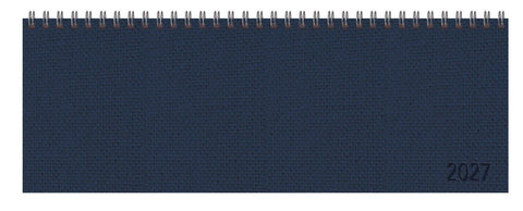 Tischkalender quer Professional Premium 2027 dunkelblau