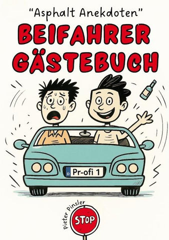 "Asphalt Anekdoten"- Beifahrer Gästebuch