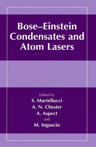 Bose-Einstein Condensates and Atom Lasers