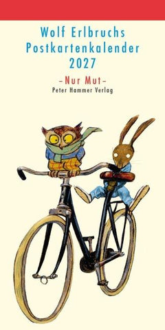 Wolf Erlbruchs Postkartenkalender 2027
