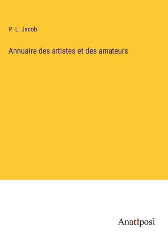 Annuaire des artistes et des amateurs