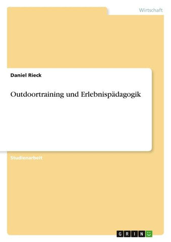 Outdoortraining und Erlebnispädagogik
