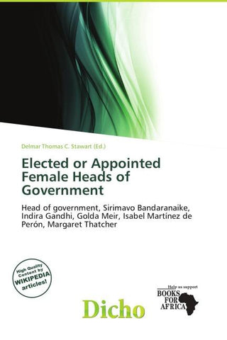 Elected or Appointed Female Heads of Government