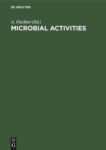 Microbial Activities