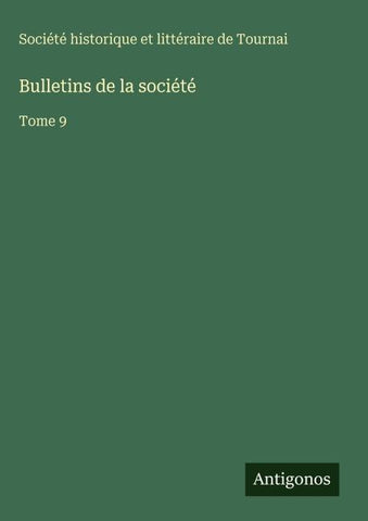 Bulletins de la société