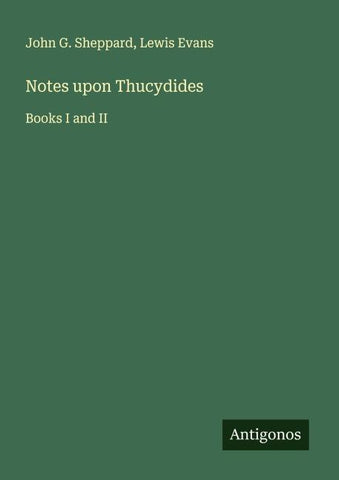 Notes upon Thucydides