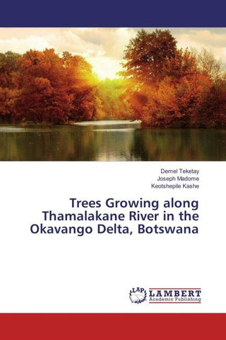Trees Growing along Thamalakane River in the Okavango Delta, Botswana