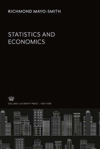 Statistics and Economics