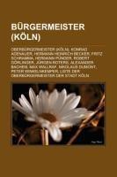 Bürgermeister (Köln)