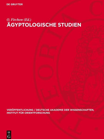 Ägyptologische Studien