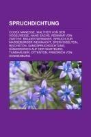 Spruchdichtung