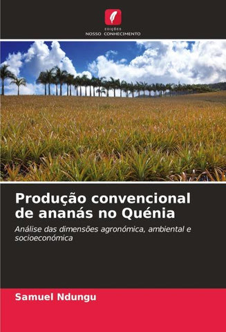 Produção convencional de ananás no Quénia