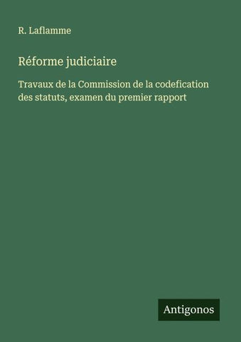 Réforme judiciaire