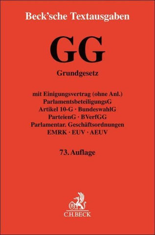 Grundgesetz für die Bundesrepublik Deutschland. GG