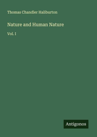 Nature and Human Nature