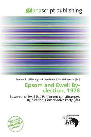 Epsom and Ewell By-election, 1978