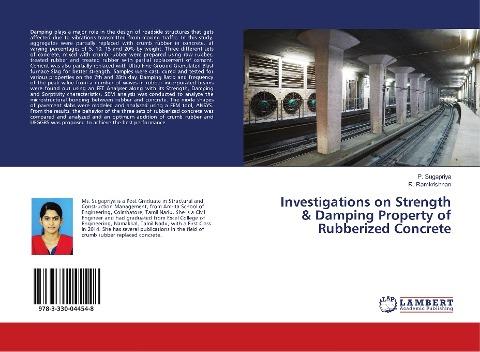 Investigations on Strength & Damping Property of Rubberized Concrete