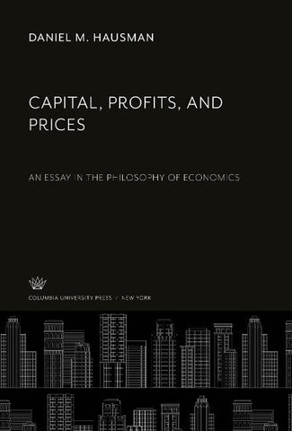 Capital, Profits, and Prices