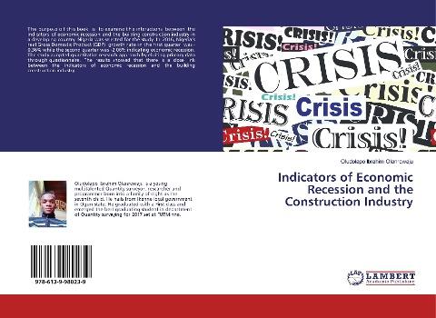 Indicators of Economic Recession and the Construction Industry