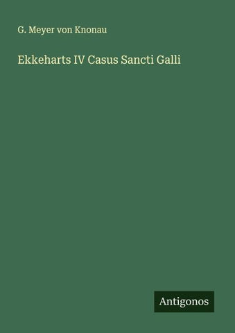 Ekkeharts IV Casus Sancti Galli