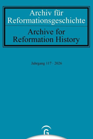Archiv für Reformationsgeschichte – Aufsatzband