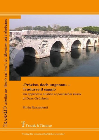 'Präzise, doch ungenau' - Tradurre il saggio