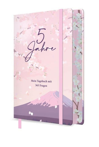 5 Jahre - Mein Tagebuch mit 365 Fragen (Cherry Blossom)