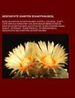 Geschichte (Kanton Schaffhausen)