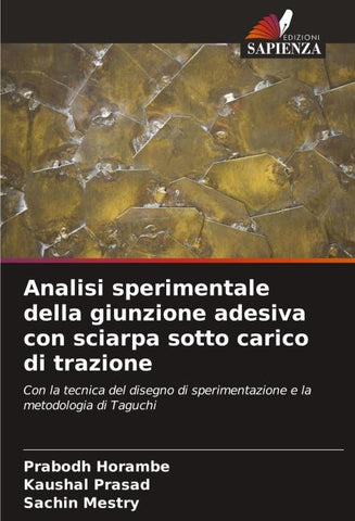 Analisi sperimentale della giunzione adesiva con sciarpa sotto carico di trazione
