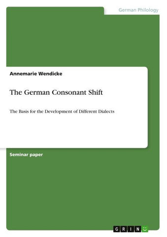 The German Consonant Shift