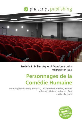 Personnages de la Comédie Humaine