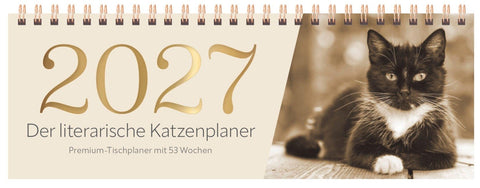 Der literarische Katzenplaner (TQ) 2027