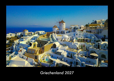 Griechenland 2027 Fotokalender DIN A3