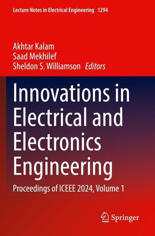 Innovations in Electrical and Electronics Engineering