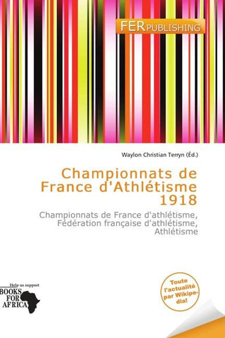 Championnats de France d'Athlétisme 1918