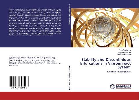 Stability and Discontinious Bifurcations in Vibroimpact System