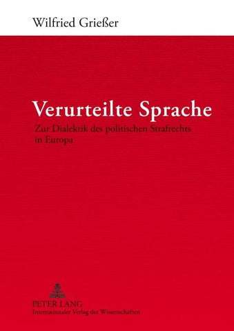 Verurteilte Sprache