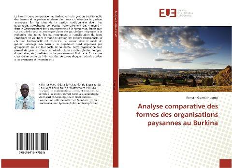 Analyse comparative des formes des organisations paysannes au Burkina