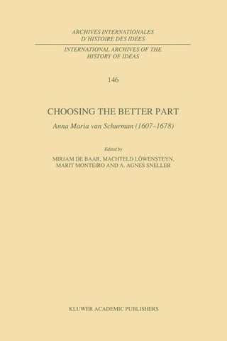 Choosing the Better Part