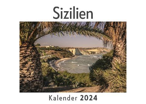 Sizilien (Wandkalender 2024, Kalender DIN A4 quer, Monatskalender im Querformat mit Kalendarium, Das perfekte Geschenk)