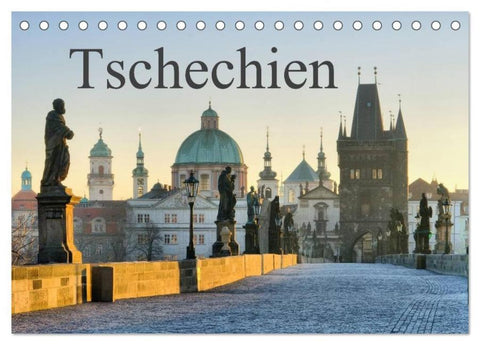 Tschechien (Tischkalender 2026 DIN A5 quer), CALVENDO Monatskalender