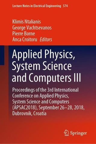 Applied Physics, System Science and Computers III