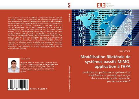 Modélisation Bilatérale de systèmes passifs MIMO, application à l''HPA