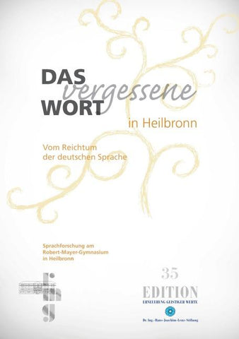 Das vergessene Wort in Heilbronn