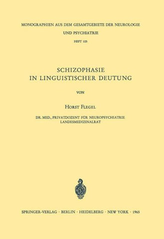 Schizophasie in Linguistischer Deutung